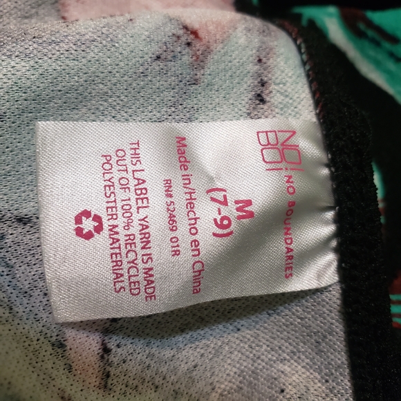 No Boundaries Juniors Tropical Floral Bodycon Midi Dress, Black/Multicolor, Size - Picture 10 of 10